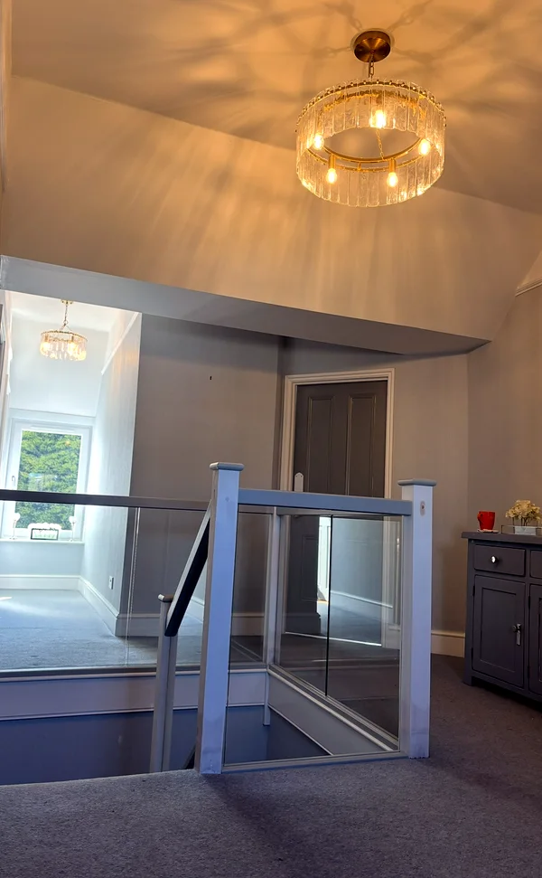 Hallway chandelier